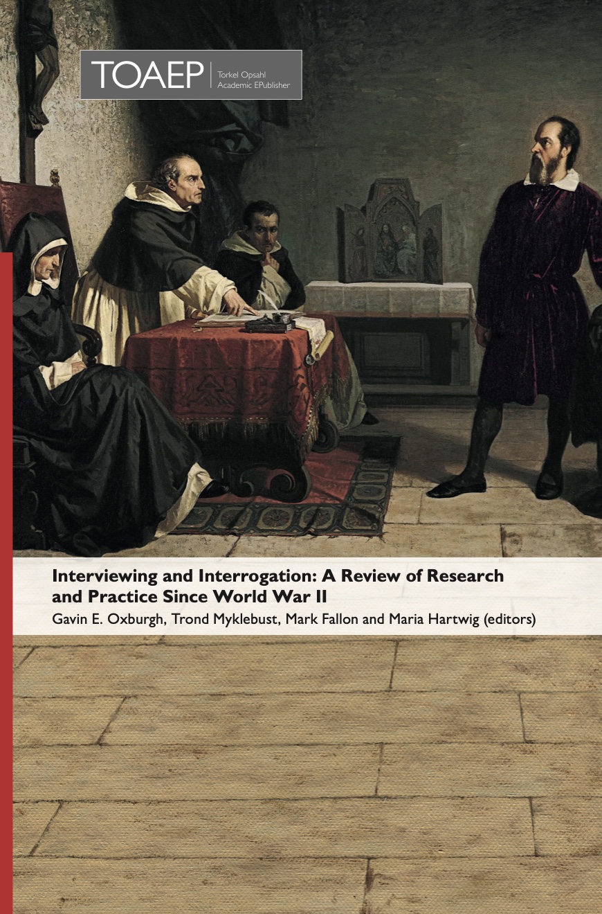 Interviewing and Interrogation Book Cover